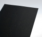 Preview: Renz Rückwände, DIN A4, ledergenarbt schwarz, 250 g/qm, VE 100 Stück
