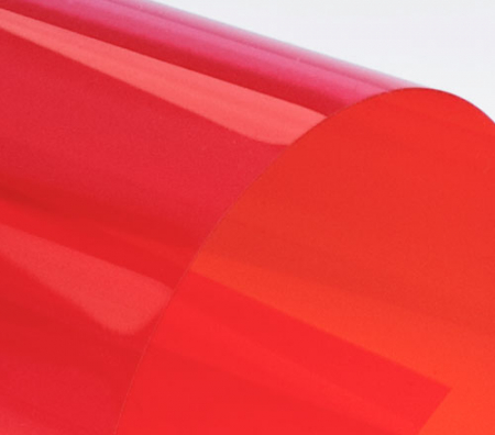 Renz Folien Deckblätter, DIN A4, rot, 0,20 mm, VE 100 Stück