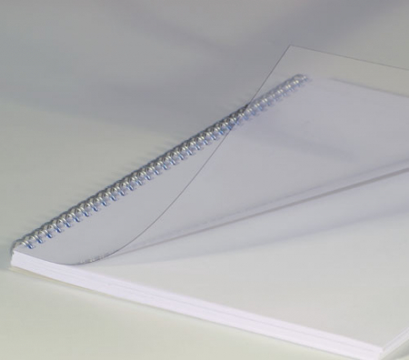 Renz Folien Deckblätter, DIN A4, transparent, 0,15 mm, VE 100 Stück