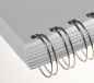 Preview: Renz Ring Wire Elemente 14,3 mm, Teilung 2:1, 16 Ringe, nc-silber, VE  50 Stück