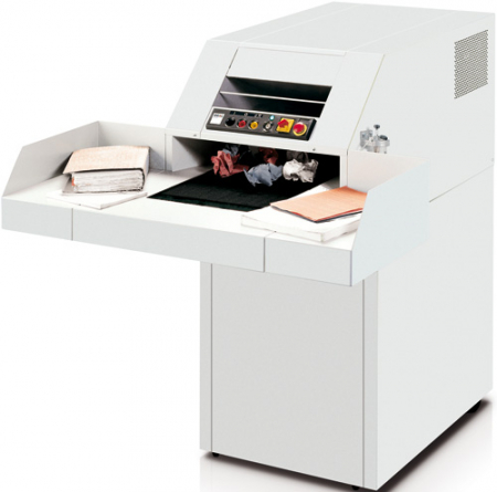 Großmengen-Aktenvernichter IDEAL 4107  Streifenschnitt 6 mm