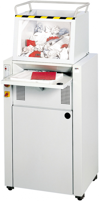 Großmengen-Aktenvernichter IDEAL 4605 CC Partikelschnitt 4 x 60 mm