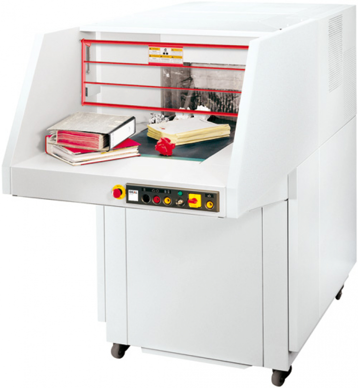 Großmengen-Aktenvernichter IDEAL 5009-2  CC Partikelschnitt 8 x 40-80 mm