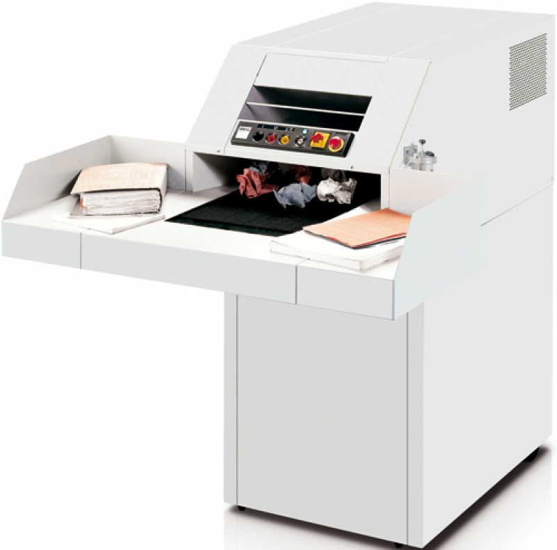 Großmengen-Aktenvernichter IDEAL 4107  Streifenschnitt 6 mm